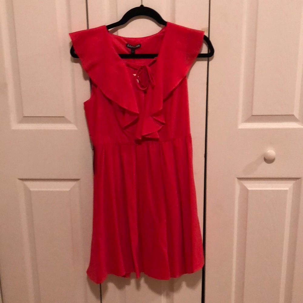 Coral express dress